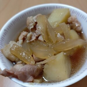 春の肉じゃが♪ 新じゃがの甘辛煮